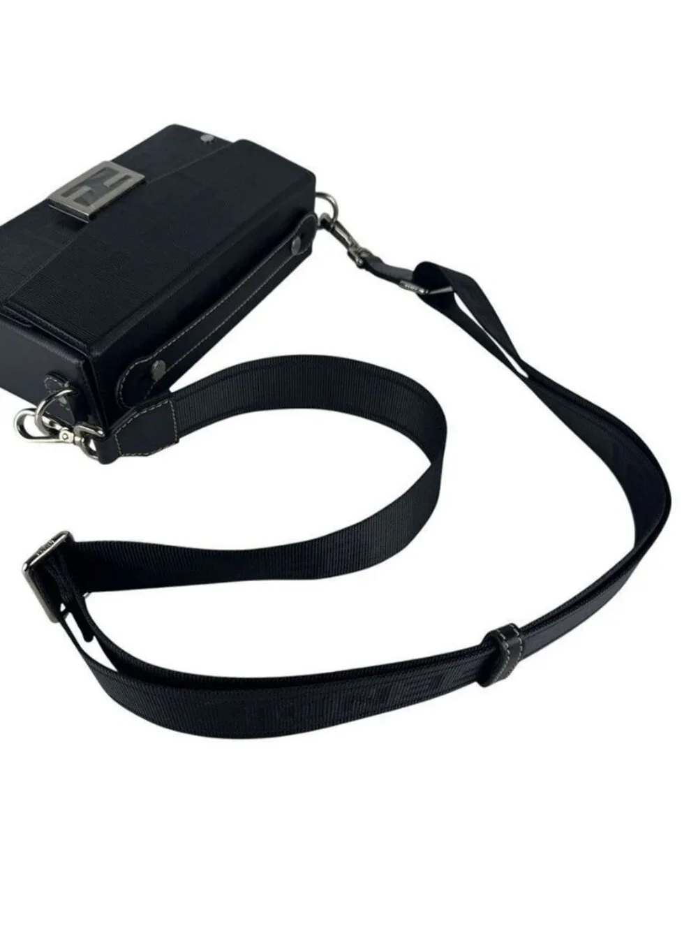 Fendi Shoulder Bag Baguette Soft Trunk